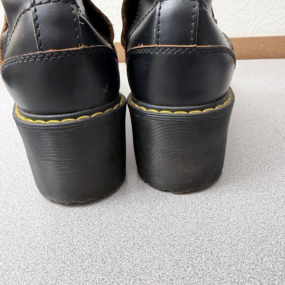 Doc Martens Womens Rometty II Chelsea Boot Black Vintage Smooth Size 10 - Picture 3 of 16